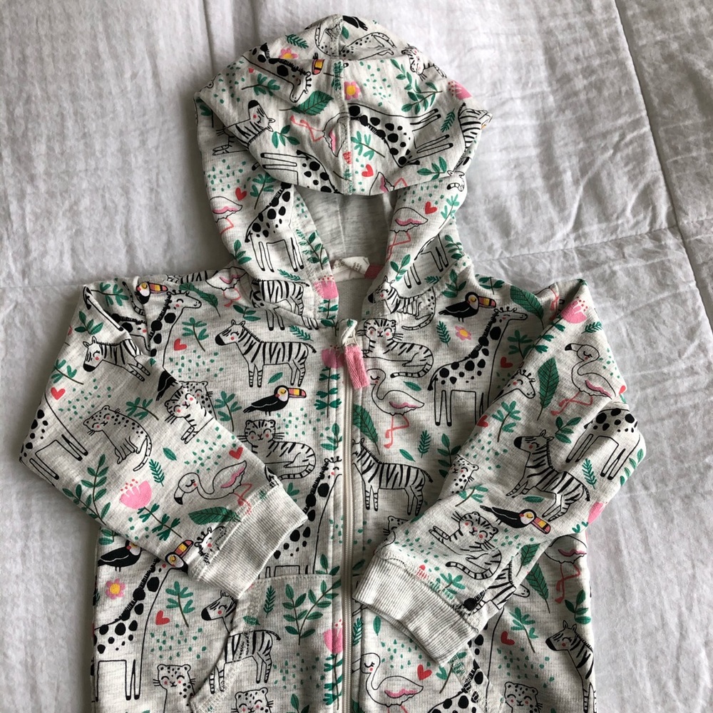 HM Kids animal zip hoodie